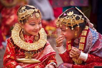 Nepalese people celebrated annually Festival